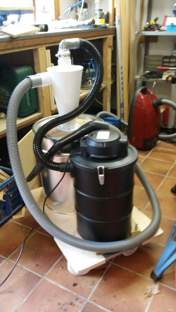 My cyclone based shopvac